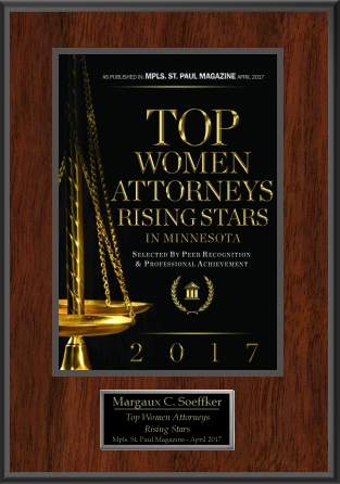 Top 50 rising star women attorneys 2017 Badge